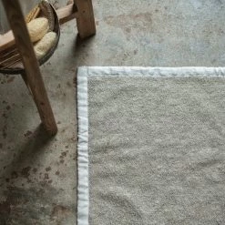 Elsie Green Linen Massage Bath Mat