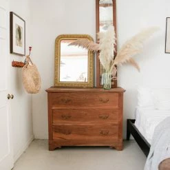 Elsie Green Black Walnut Dresser What's New