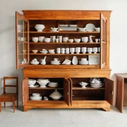 Elsie Green What's New Vintage Oak Vitrine