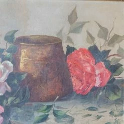 Elsie Green What's New Les Hortensias D'Arlette Floral Oil Painting
