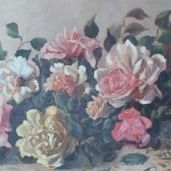 Elsie Green What's New Les Hortensias D'Arlette Floral Oil Painting