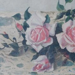 Elsie Green What's New Les Hortensias D'Arlette Floral Oil Painting