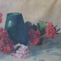 Elsie Green Les Hortensias D'Arlette Floral Oil Painting