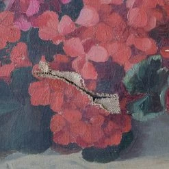 Elsie Green Les Hortensias D'Arlette Floral Oil Painting