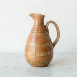 Didier Vintage Stoneware Pitcher