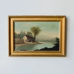 Elsie Green What's New La Laverie Landscape Oil Painting