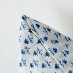 Elsie Green Hand Block Printed Pillow Cover | Juliette