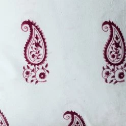 Elsie Green What's New Hand Block Printed Pillow Cover | Jacqueline