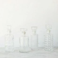 Elsie Green The French Kitchen Pressed Glass Decanter