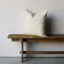 Elsie Green Hand Block Printed Pillow Cover | Vivianne