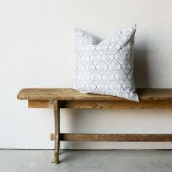 Elsie Green Hand Block Printed Pillow Cover | Vivianne