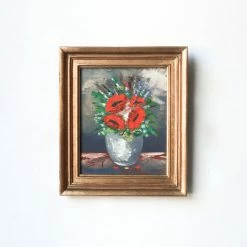 Elsie Green Les Coquelicots Floral Oil Painting Art Galerie