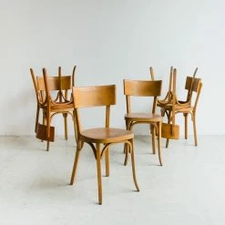 Bob Et Bobette Baumann Bistro Chair Set Of 6 Tag Sale