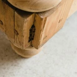 Elsie Green Vintage Walnut Console Tag Sale