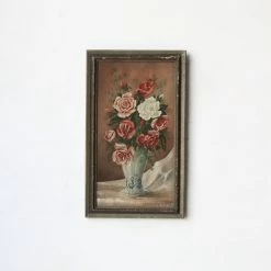 Elsie Green Art Galerie Floral Oil Painting | Dated 1941
