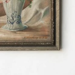 Elsie Green Art Galerie Floral Oil Painting | Dated 1941