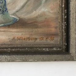 Elsie Green Art Galerie Floral Oil Painting | Dated 1941