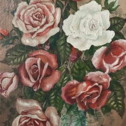Elsie Green Art Galerie Floral Oil Painting | Dated 1941