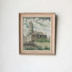 Elsie Green Art Galerie La Cathédrale Landscape Oil Painting