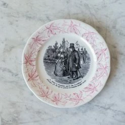 Elsie Green Pair Of Antique Transferware Plates What's New