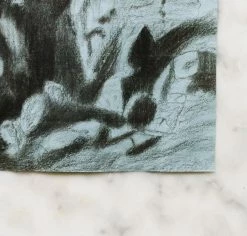 Elsie Green Mountain Bridge Drawing