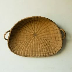 Angélique- Bourgogne . Large Gathering Basket