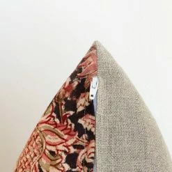 Elsie Green What's New Cotton Block Printed Pillow Cover | Adah Kesar