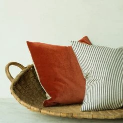 Angélique- Bourgogne . Large Gathering Basket