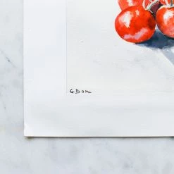 Elsie Green Art Galerie Les Tomates Still Life Watercolor