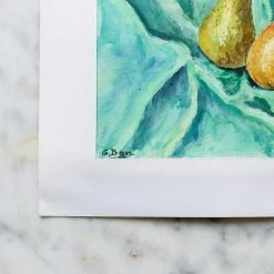Elsie Green Art Galerie Les Fruits Still Life Painting On Paper