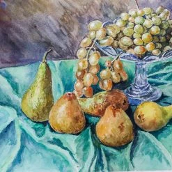 Elsie Green Art Galerie Les Fruits Still Life Painting On Paper