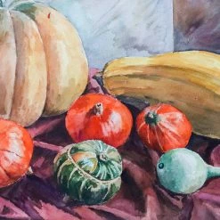 Elsie Green Les Potirons Still Life On Paper Art Galerie