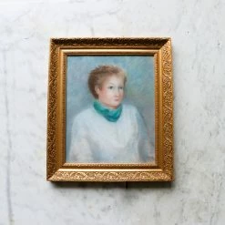 Elsie Green Art Galerie Madame La Poche Pastel Portrait