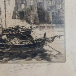 Elsie Green What's New Port De Saint Tropez Framed Print