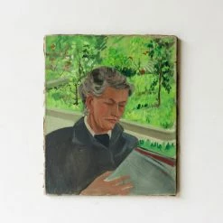 Elsie Green Still Life With Religious Figure Oil Painting | Reverso Art Galerie