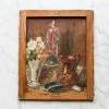 Elsie Green Still Life With Religious Figure Oil Painting | Reverso Art Galerie
