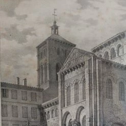 Promo 😉 Elsie Green Eglise De Notre Dame Du Port Clermont Ferrant Etching 🔔 14 Elsie Green Eglise De Notre Dame Du Port Clermont Ferrant Etching