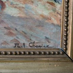 Elsie Green What's New Bel Castel Landscape Oil Painting