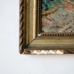 Elsie Green What's New Bel Castel Landscape Oil Painting