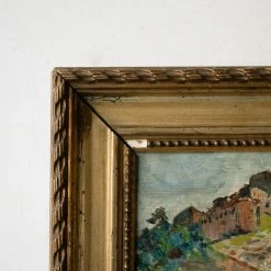 Elsie Green What's New Bel Castel Landscape Oil Painting