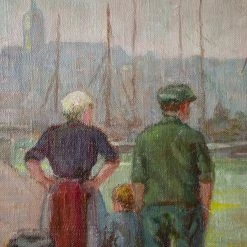 Elsie Green Les Pècheurs Landscape Oil Painting What's New