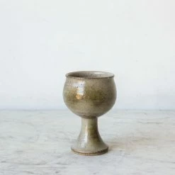 L’histoire Sans Fin What's New Set Of Five Stoneware Tumblers | Signed By Artist