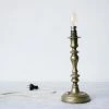 Elsie Green Brass Candlestick Lamp What's New