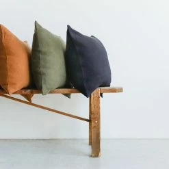 Elsie Green Belgian Linen Pillow Cover