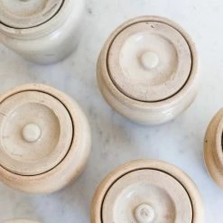 Troc Macon Stoneware Mustard Pot What's New