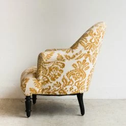 Best deal ๐ Elsie Green Vintage Block Print Crapaud Chair What's New โ 19 Elsie Green Vintage Block Print Crapaud Chair What's New