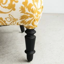 Best deal ๐ Elsie Green Vintage Block Print Crapaud Chair What's New โ 23 Elsie Green Vintage Block Print Crapaud Chair What's New