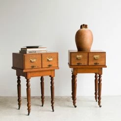 Elsie Green Pair Of Paris Library Side Tables