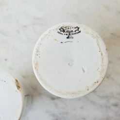 Brand new 🤩 Didier Imprinted Ironstone Mustard Pot 😍 12 Didier Imprinted Ironstone Mustard Pot