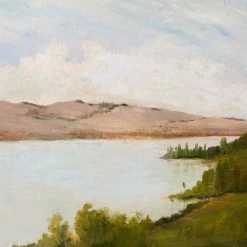 Elsie Green Landscape With Marsh Oil Painting What's New